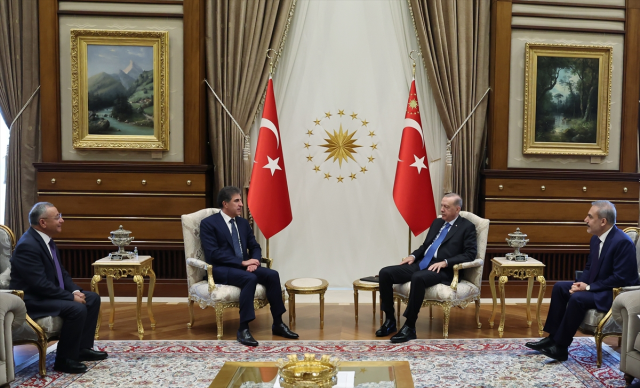 President Erdoğan - The first statement after the meeting with Nechirvan Barzani has arrived