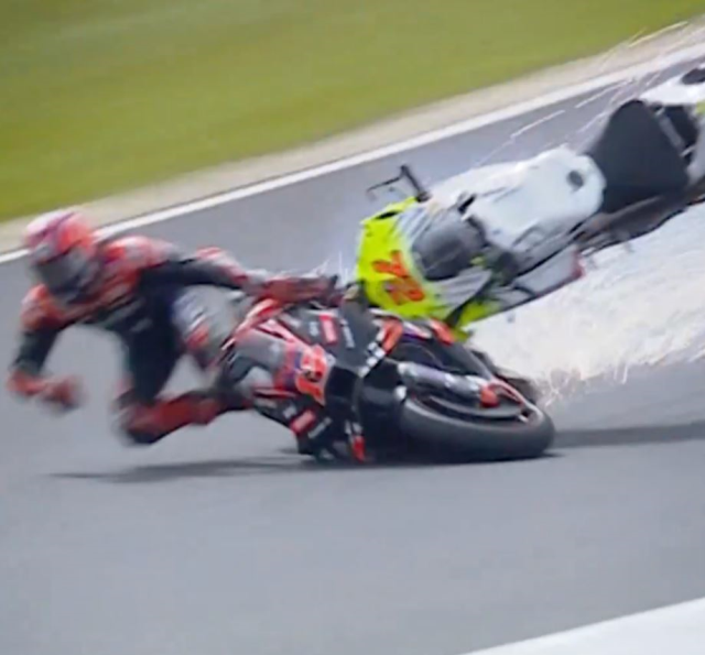 Horrific accident at the Australian Grand Prix: MotoGP racer taken to hospital