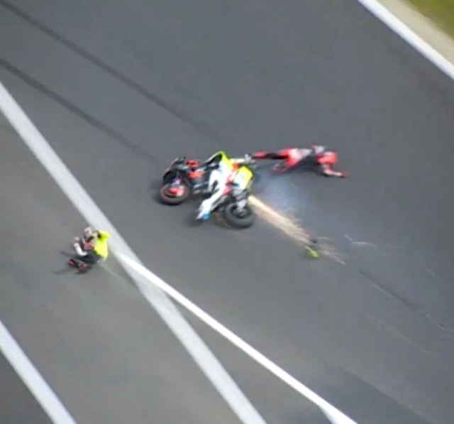 Horrific accident at the Australian Grand Prix: MotoGP racer taken to hospital