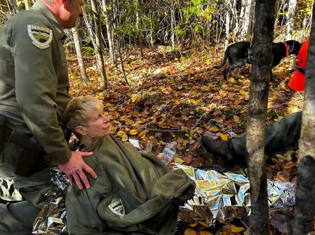 The woman lost in the forest was found alive next to her husband's body after 72 hours