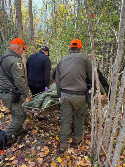 Женщина, потерявшаяся в лесу, была найдена живой рядом с телом мужа через 72 часа