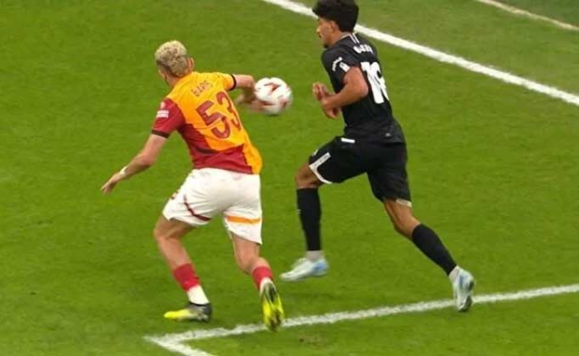 Everyone is talking about the penalty awarded against Galatasaray