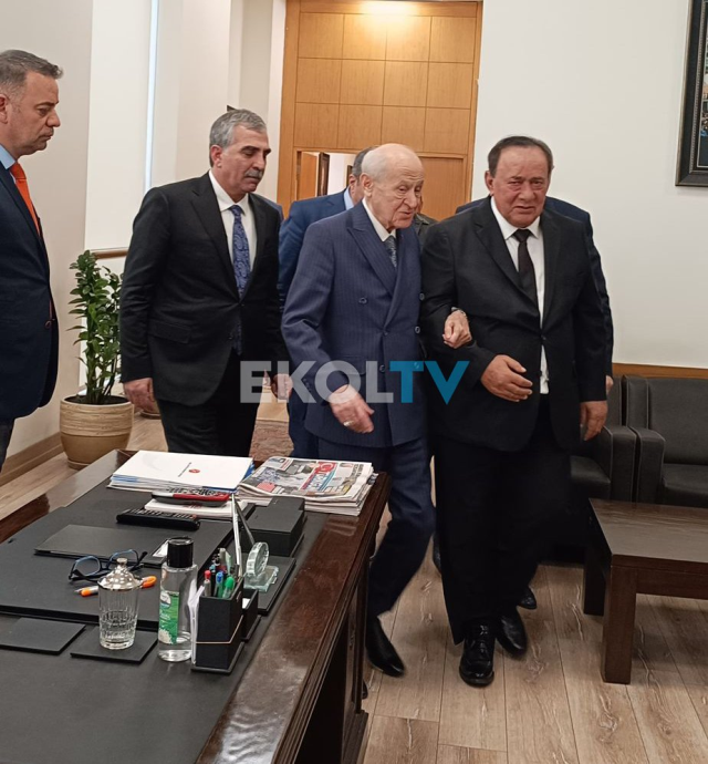 Devlet Bahçeli met with Alaattin Çakıcı