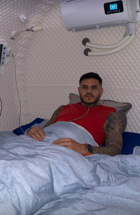 Icardi is preparing for the Beşiktaş derby using hyperbaric oxygen method