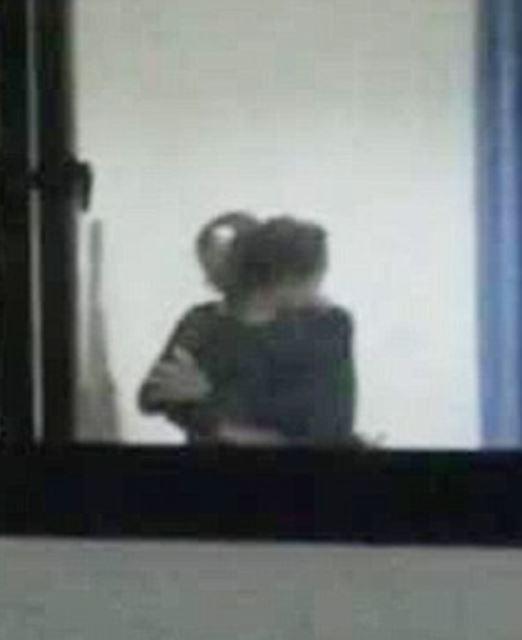 The teacher caught on camera forcibly kissing a girl student in class has been fired