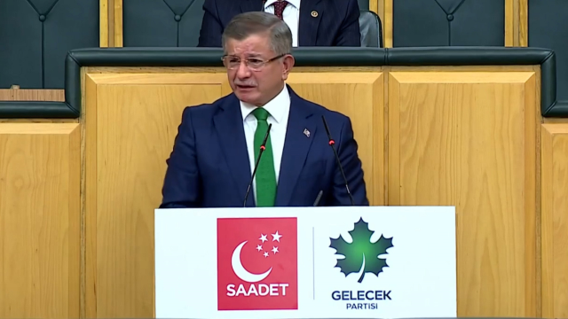 Davutoğlu cried heavily while speaking at the podium: I am devastated, I am ashamed