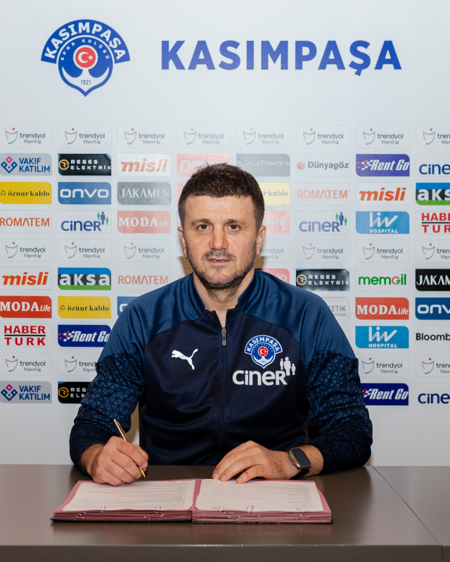 The new head coach of Kasımpaşa has been announced