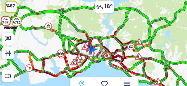 Students started classes, Istanbul traffic was paralyzed