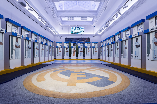 The prices are jaw-dropping: Real Madrid has put the lockers in the changing room up for sale