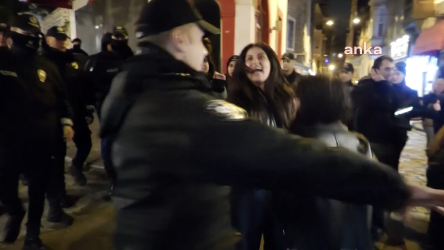 On November 25, women found police barricades in front of them