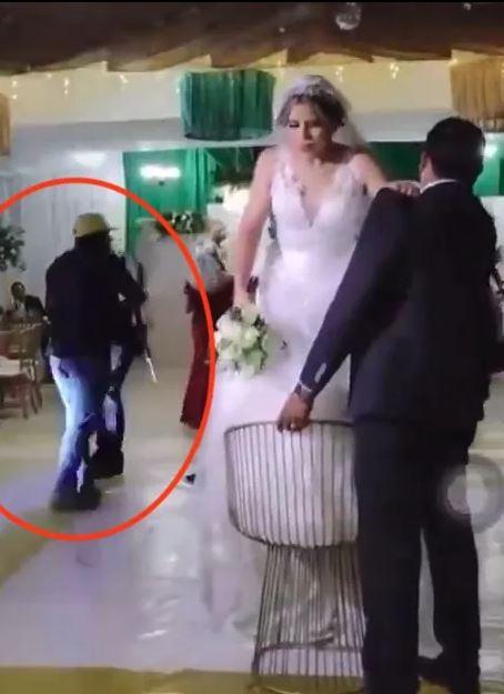 The armed attacker who stormed the wedding killed one person in front of everyone