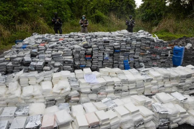 10 tons of cocaine worth $254 million was burned and destroyed