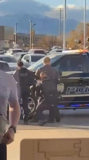 Angry driver crashed into the dealership after failing to get his money back