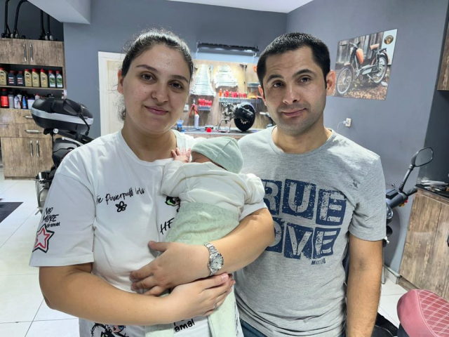 The couple from Aydın named their baby after a famous brand