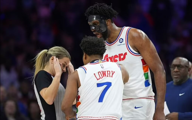 2.13-meter tall basketball player attacked the female referee