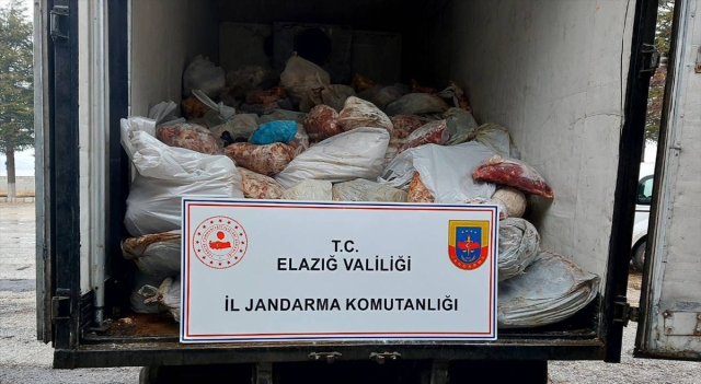 Nearly 6 tons of illegal meat was seized in the truck