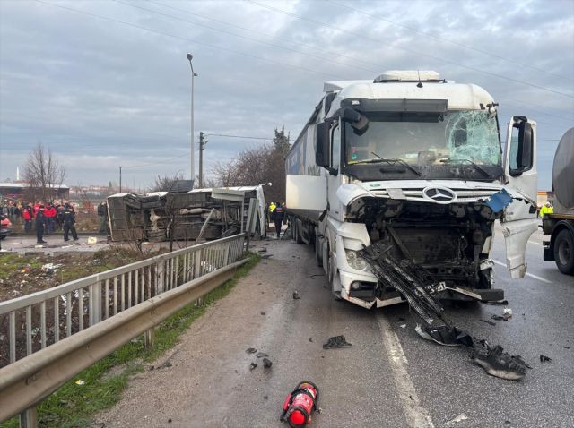 The student bus in Balıkesir collided with a truck! There are dead and injured