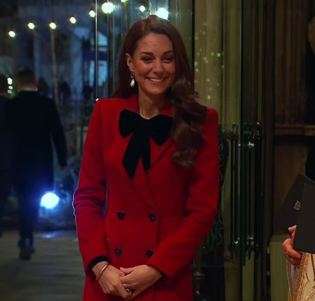 Cancer patient Kate Middleton experienced emotional moments at the Christmas event