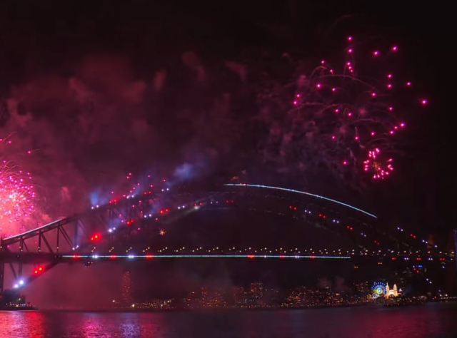 The first country to enter the new year was Kiribati