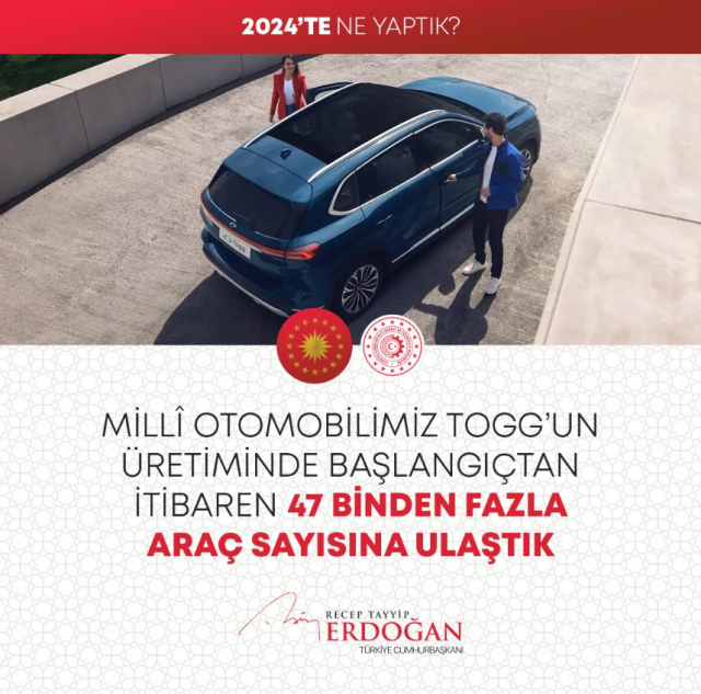 President Erdoğan's consecutive posts just hours before the New Year