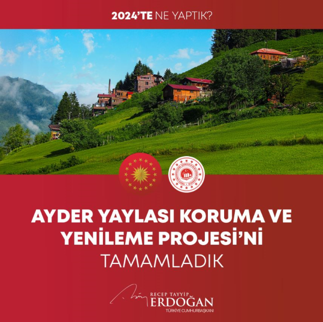 President Erdoğan's consecutive posts just hours before the New Year