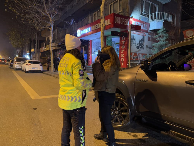 Fled after leaving his vehicle and the woman beside him upon seeing the police