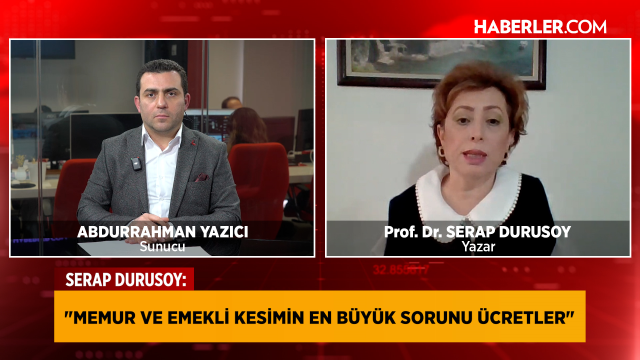 Prof. Dr. Serap Durusoy: 'Turkey has the lowest pension in Europe'