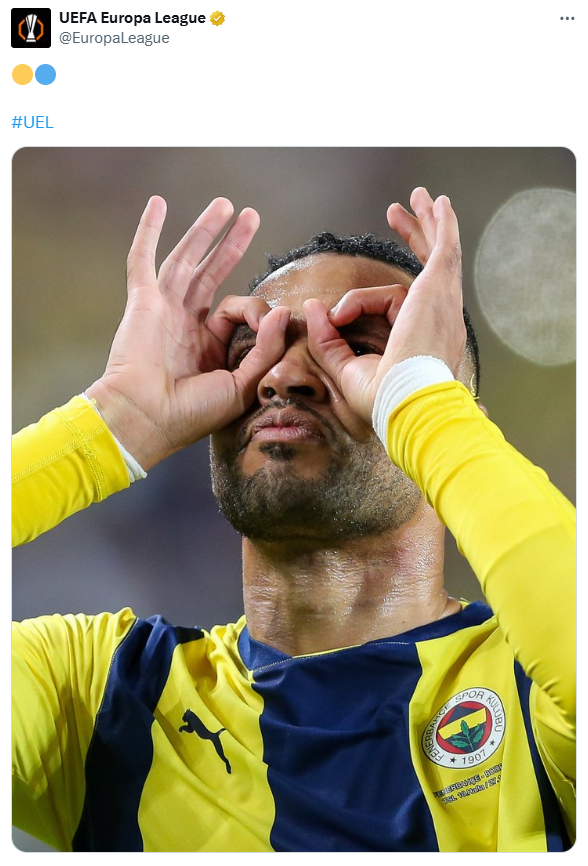 A post from UEFA that drove Fenerbahçe fans crazy