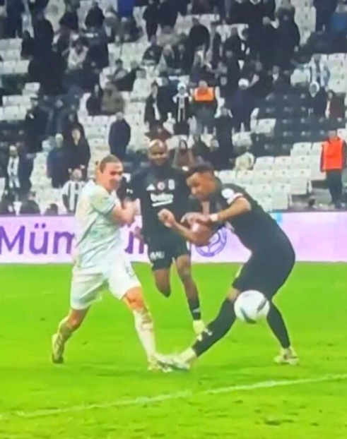 It even overshadowed the match: Everyone is talking about this penalty situation in the Beşiktaş match