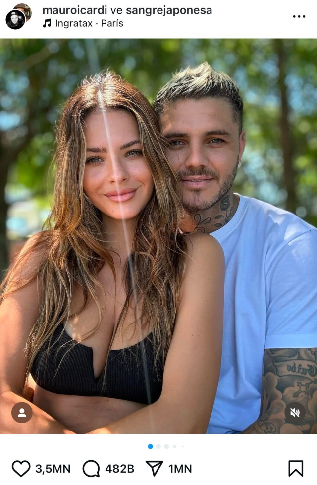 Mauro Icardi broke a record with his new love