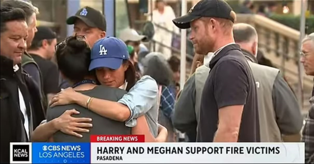 Prince Harry and Meghan Markle supported the fire victims in Los Angeles