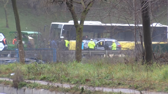 Head-on collision between İETT bus and SUV in Sancaktepe: There are dead and injured