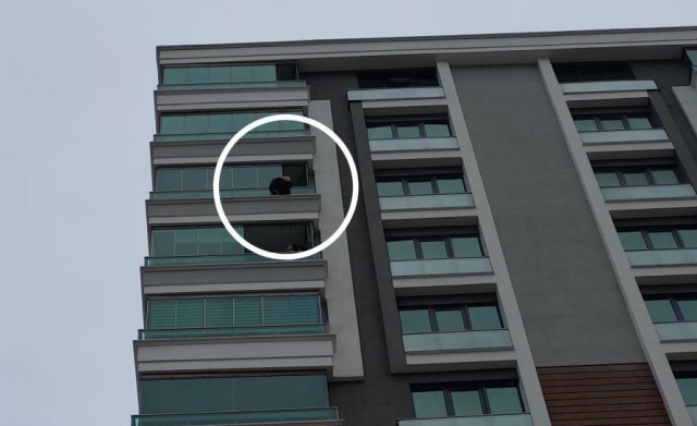 The woman lawyer in crisis on the balcony of the 12th floor shocked everyone