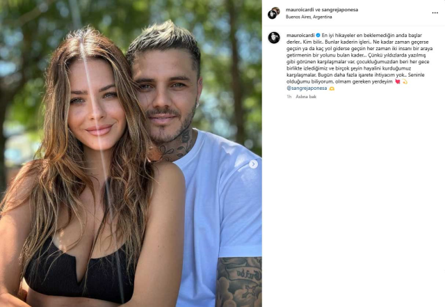 Pay attention to her wrist: The detail in Icardi's post about China Suarez that everyone missed