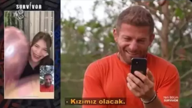 İsmail Balaban learned the gender of his baby in Survivor