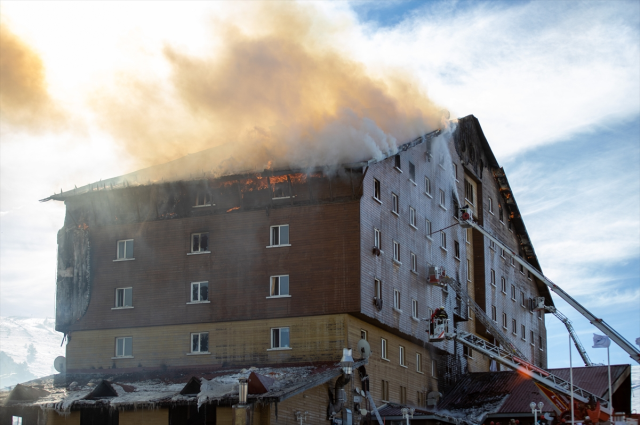 TMMOB revealed a critical detail about the burning hotel: Mandatory system was not installed