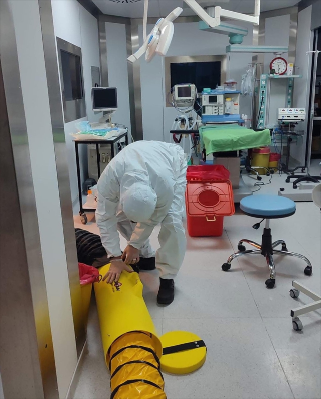 Scary moments! Explosion in the hospital in Sivas: Chemical gas leaked