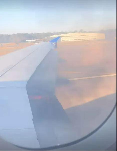 Passenger plane caught fire during takeoff: Passengers evacuated in panic