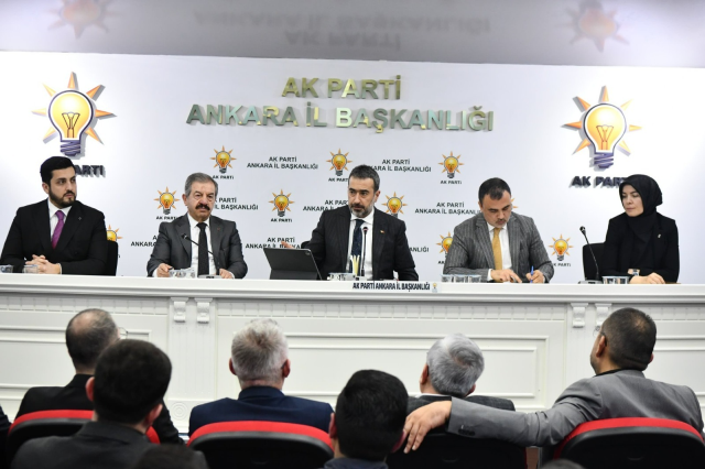 AK Party Ankara Provincial Executive Board list announced