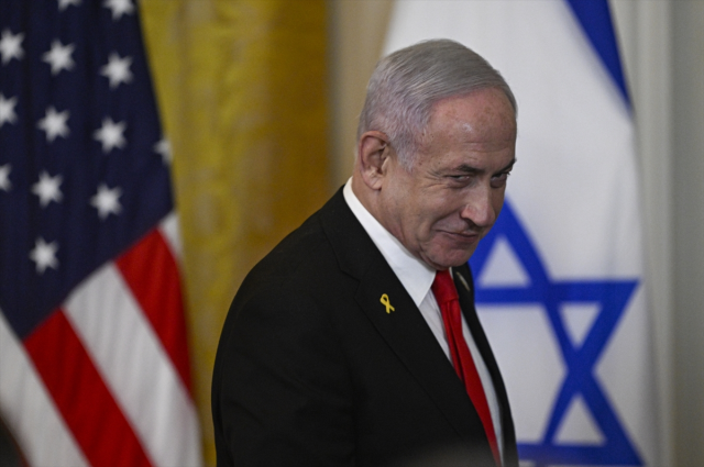 Netanyahu praised Trump at the joint press conference