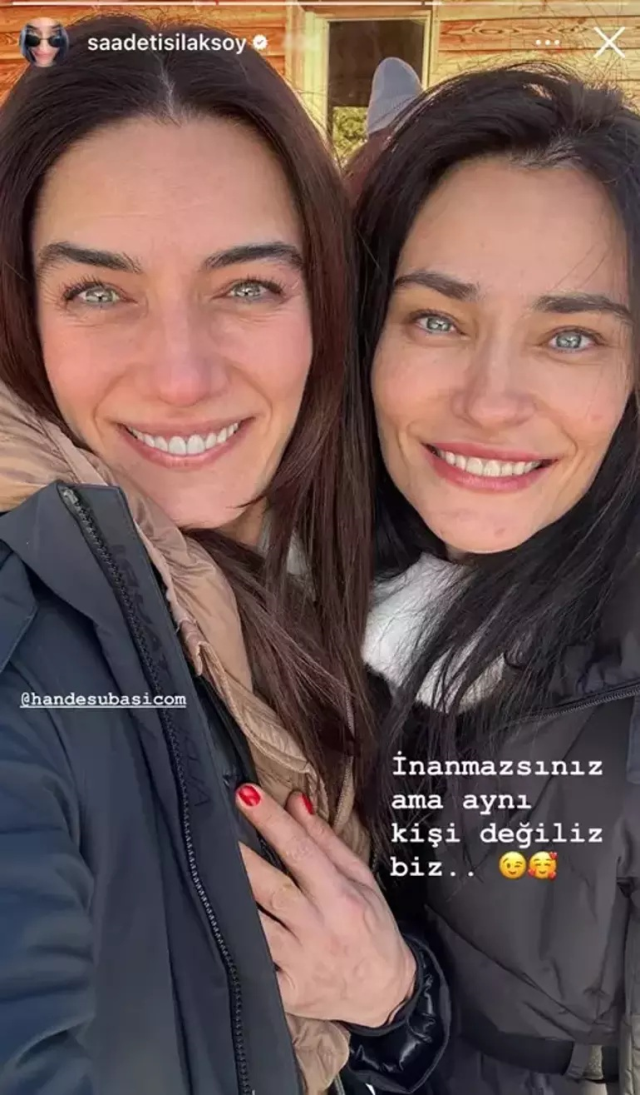 The resemblance between Saadet Işıl Aksoy and Hande Subaşı surprised many: We are not the same person