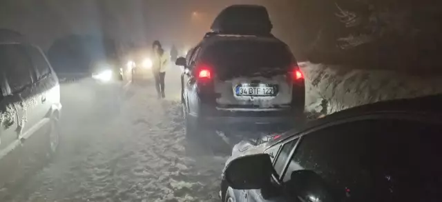 Next to Istanbul! Hundreds of vehicles are stranded