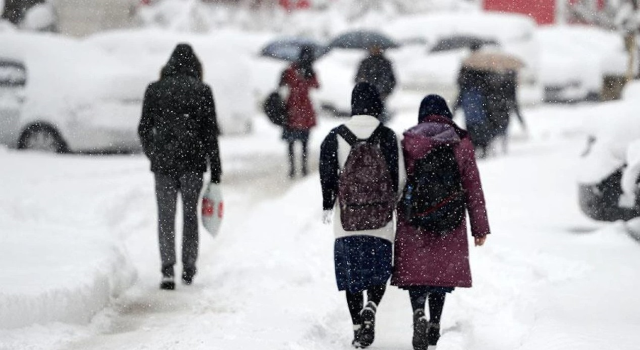 Education has been suspended in some provinces and districts due to snowfall