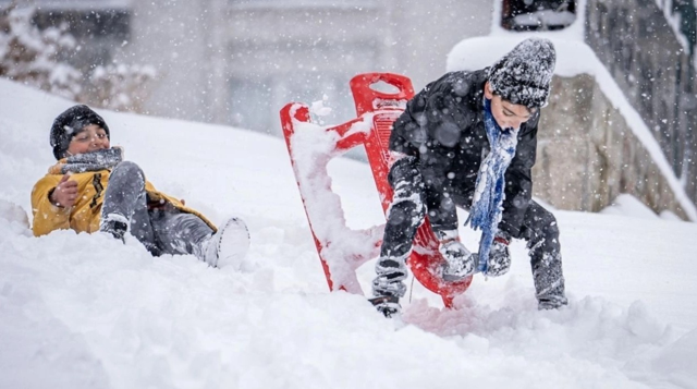 Education has been suspended in some provinces and districts due to snowfall