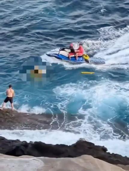 The mistake he made while jumping into the water from the rocks cost him his life