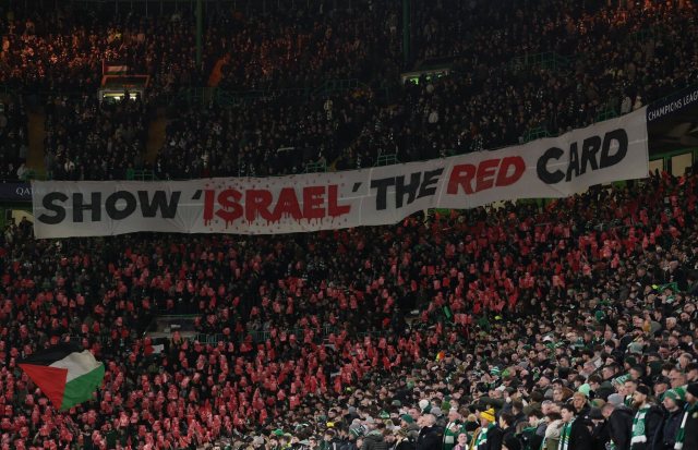 Call from Bursaspor fans: 'Expel Israel from football'