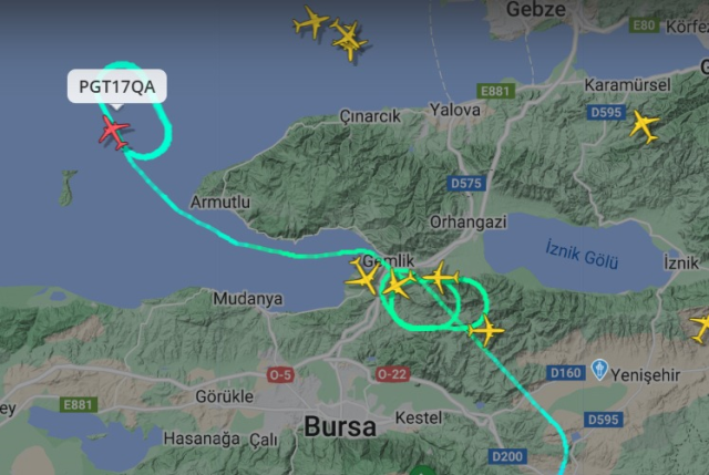 Snow disrupts air traffic in Istanbul! Planes cannot land