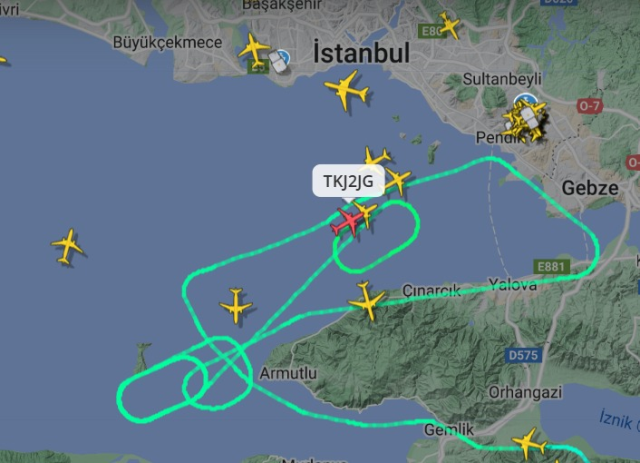 Snow disrupts air traffic in Istanbul! Planes cannot land