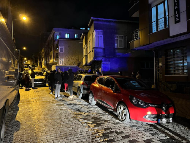 Scary moments in Küçükçekmece! The 7-story building was evacuated