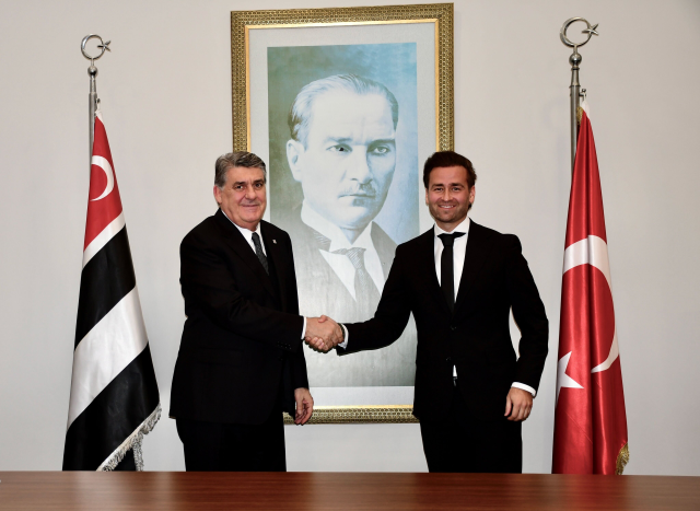 Beşiktaş's new chief scout Eduard Graf has signed